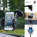 Easy Mobile Hoolder Stand 360 Rotating For Car And Office Use - High Quality Black. 