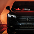Honda sticker for front mirror 20x5 inch. 