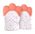 Baby Teethers Natural Silicone Gloves Teether Sensory Handmade Waterproof Fabric. 