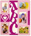 Room Decor Wall Sticker Photo Frames Fomic ABC 8808. 
