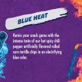 Chips | Takis torrtila  chips & snacks | 56gram Takis Blue Heat Rolled Tortilla Chips, Hot Chili Pepper | In best & original quality. 