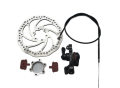 BLDC Brushless Bicycle E-bike Hub Motor for Front Wheel Spoke Disc Motor 500W Brake Front/Rear Driven. 
