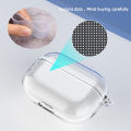 Relaxtoo Transparent Cover For Apple Airpods Pro 2 Generation Soft Silicone Case Shell Shock Absorbing Earphone Protective. 
