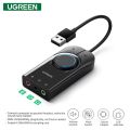 UGreen 40964 USB External Stereo Sound Adapter. 