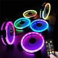 RGB  FAN Double Ring 366 Modes Speed RGB LED With Box. 