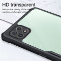 For Samsung Galaxy A22 5G Acrylic Back Transparent Case For SamsungA22 GalaxyA22 5G Camera Shockproof Smartphoen Casing Cover Coque. 