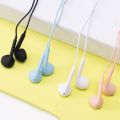 U19 Macaron For Apple Earbuds Subwoofer Wired earphone In-Ear 3.5mm Universal Headset Wired Earphone Microphone. 