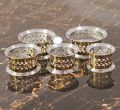 Handi Base Stand – Stainless Steel | Stylish Golden Design | New Look for Karahi/Handi | Classic Base for Shahi Handi. 