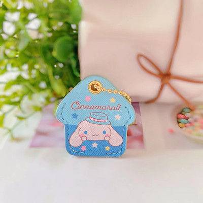 Sanrio Key Cover Access Card Protective Case Kawaii Kuromi Cinnamoroll My Melody Yugui Dog Key Case Boy Girls Gift 2022 New