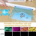 Portable UV Light Sterilizer Wands, 5W Ultraviolet Sanitizer Lamp Room Germicidal Disinfection UV-C Disinfectant Bulbs for Home. 