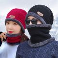 Best Quality Neck Warmer Winter Hat Cap / Knit Scarf Cap for Men / Unisex Outdoor Sports Windproof Warm Cap / Men’s Women’s Ski Hats Knitted Hat / Keep Warm Caps / 2 Piece Set Hat + Neck Warmer. 