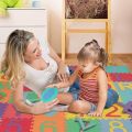 Alphabets And Letters Foam Puzzle Mat for Kids 36 Pieces 5.5x5.5cm. 