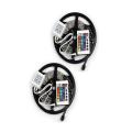 Pack Of 2 Remote Control Rgb Led Strip Light with complete kit + Adopter. 