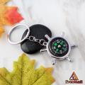 Compas Keychain, Fashion Compas Keyring, Compas with key holder for Home, Bike, Car, Bag, Purse, Wallet - Great Gift for Boys and Girls. 