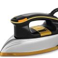 BLACK+DECKER 1200W Heavy Weight Dry Iron Black and Gold F550b5. 