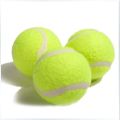 Pack of 4 Light Green Tennis Ball / Soft Rubber Ball for Play Cricket. 