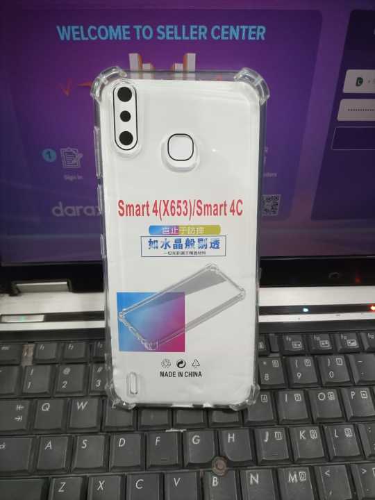 Infinix%20Smart%204%20Back%20Cover%20Transparent%20Extra%20Bumper%20Anti%20Shock%20Soft%20Crystal%20Clear%20Cover%20For%20Infinix%20Smart%204%20-%20Image%204