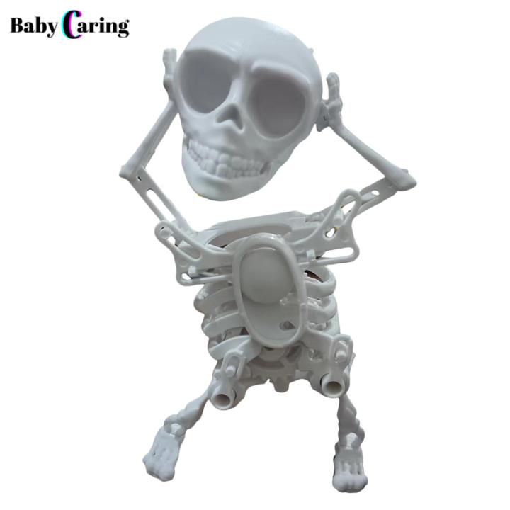 Dancing Skeleton Doll Fun Unique Wind-up Dancing Skeleton Toy No Battery Needed Perfect Desktop Decor Birthday Gift for Kids Adults