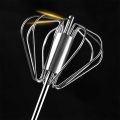 Hand Egg Beaters Stainless Steel /Semi Automatic Rotary Beater. 