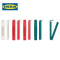 IKEA BEVARA Sealing clip, mixed colors - 10 pieces new food snack bag storage sealing clips seal clamp plastic bags clips. 