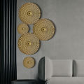 HomeInn Wall Hanging Corrosion-resistant Geometric Pattern Wall Decoration. 