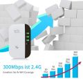Wifi Booster/Extender, 300Mbps Wi-Fi Range Extender Coverage up to 600 sq.ft Support AP/'Booster Mode and WPS Function, WiFi Extender Device with Ethernet Port and UK Plug. 