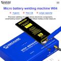MECHANIC W04 Mini Precision Spot Welding Machine with 4-Speed for Mobile Phone Battery Maintenance and Lithium Battery Repair Welding. 