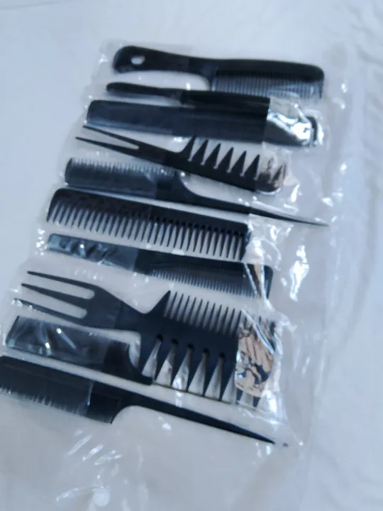 "10%20Pcs/Lot%20Kids%20Anti-Static%20Hair%20Brush%20&%20Comb%20Set%20-%20Perfect%20for%20Children's%20Hairstyles,%20Tangle-Free,%20Gentle%20Detangling,%20and%20Styling%20Tools"%20-%20Image%203
