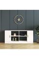Space Saver/ Storage Cabinet/ Book Storage 2 Door Cabinet With Shelves  For Multipurpose Use. 
