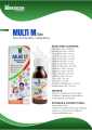 MULTI-M Syrup MultiVitamins & Minerals 120ML / 240ML. 