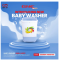 Gaba National Baby Washer GNW-94023 Single Tub Washer + Spinner - 4.5 KG Large Capacity Washer Size Heavy Copper Motor With 1 Year Brand Warranty. 