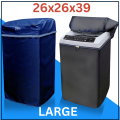 Original Washing Machine Cover Waterproof & Dustproof UV Coated- Fits Haier, Dawlance Top Load, Front Load, Twin Tub/ Double Tub Washing Machine Cover with Zipper - All Sizes & Models - Home Essentials. 