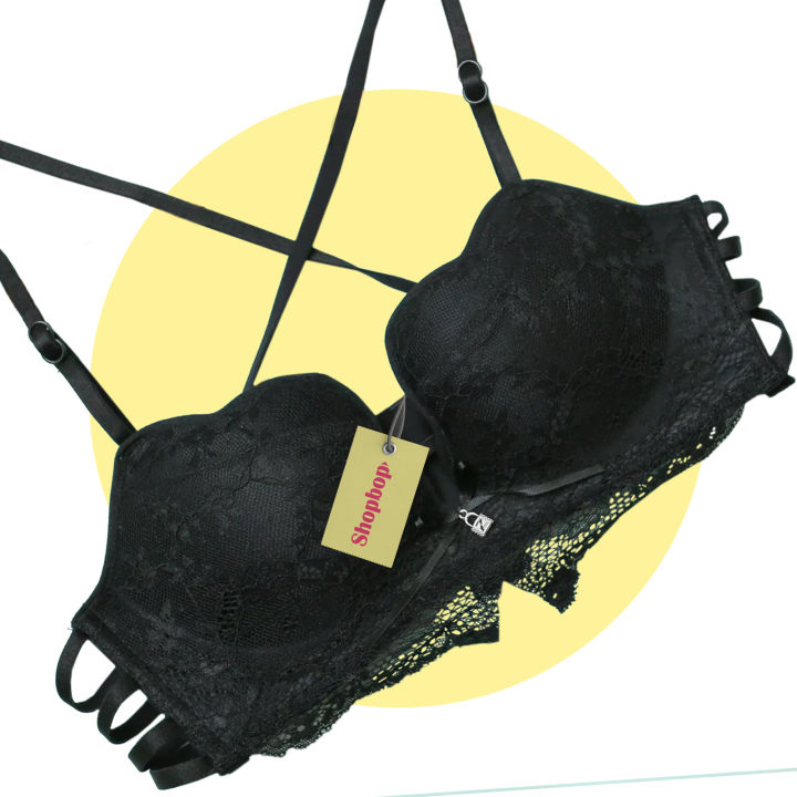 SHOPBOP Bra for Girls Half Padded Bra Non Wired Bra Push Up Bra - Multicolour