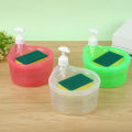 Soap Dispenser for Kitchen Convenient Soap Dispenser with Sponge Holder No Dripping Large Capacity Home Supplies Dish Soap Dispenser. 