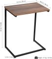 Portable Wooden Laptop Side Table And Study Table With Multi-Functional Uses. 