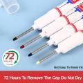 2024 1/5 PCS 20mm Deep Hole Long Nib Multi-Purpose Head Markers for Metal Perforating Pen Woodworking Decoration Art Supplies Myhappinessisyou. 