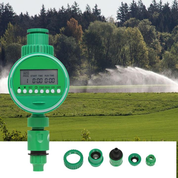 Automatic Garden Water Timer 3/4" 1/2" Tap Electronic LCD Intelligent ...