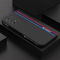 Samsung A72 A72 5G Fashion Racing Car Logo M Side Design Phone Case Square Edge Pattern Liquid Silicone Casing Full Cover Camera Case. 