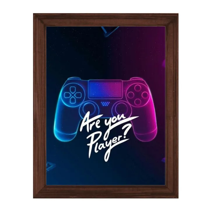 Gaming Photo frame, Gaming Poster Picture Frame - Glass front Gaming ...