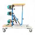 Child CP Standing Frame with Front Tilt Table Imported Wooden Children Cerebral Palsy Rehabilitation Training Chair Correction Chair Suitable For Home And Rehabilitation Centers. 