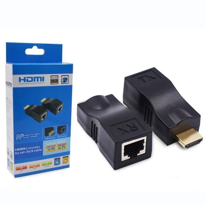 Hdmi Range Extender Cat6 30m