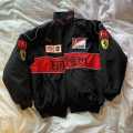 F1 Ferrari Vintage Racing Jacket Embroidered Cotton Padded Bomber | Premium Quality Ferrari F1 Jacket | Free Shipping. 