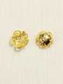 100/150 pcs 9.5, 5mm, 4mm Golden Metal Bead Caps for Jewellery Making, DIY Tussles, Crafting. 