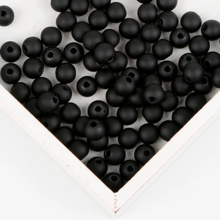 6-16mm%20Matte%20Black%20Acrylic%20Pearl%20Round%20Beads%20Imitation%20Pearl%20Beads%20for%20Jewelry%20Making%20-%20Image%202