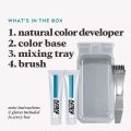 Just_For Men Mustache & Beard Coloring for Gray Hair, M-45 Dark Brown. 