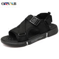 Men Sandals Soft Comfortable Non-Slip Men Shoes High Quality Woven Beach Sandals Mens Gladiator Sandals Summer Casual. 