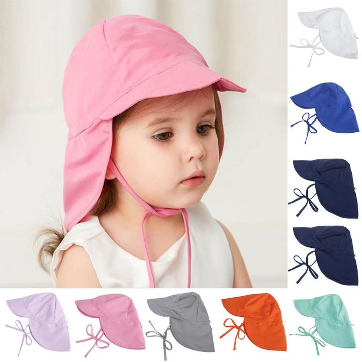 UV Protection Sun Hat Unisex Newborn Infant Toddler Kid Baby Boys Girls Summer Beach Headwear Outdoor Bucket Hat Cap Cotton 2022 Daraz.pk