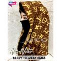 LV Ninja Nactar with Naqab Special Hijab. 