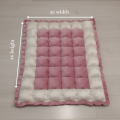Baby Bellezza Official Baby Bubble Quilt | Handcrafted Soft & Fluffy Buffy Comforter | Newborn Bedding Set of Pink&White, Blue&White , White&Green, Light Pink&White And Navy Blue. 