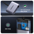 UGREEN USB C to 3.5mm AUX Audio Adapter with DAC Chip, Type C Headphone Jack Converter Supports PD QC Charging, Compatible with iPhone 16 15 Pro Max, Galaxy S25 S24 Ultra, iPad Pro 2021 2022 2023 2024 Models. 